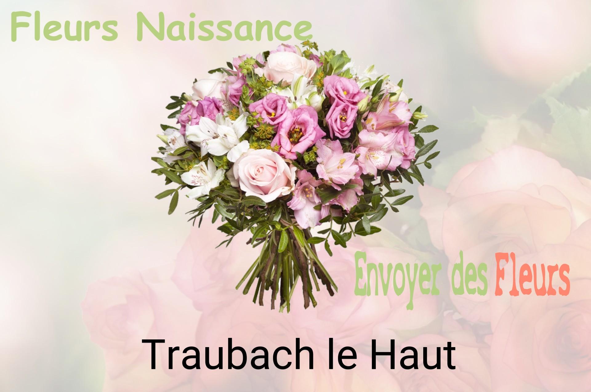 Bouquet de fleurs de naissance livré à Traubach-le-Haut
